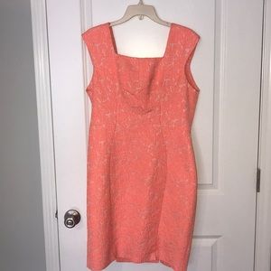 Neon orange Formal Yoana Baraschi Dress Size 12